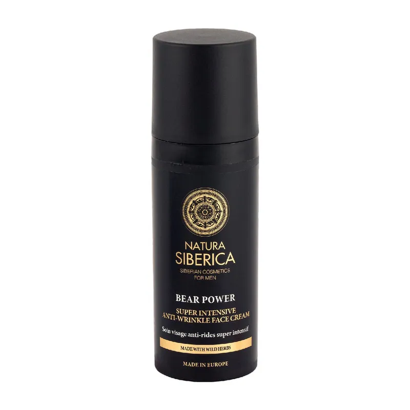 Men Super Intensive Antiwrinlkle Face Cream Bear Power