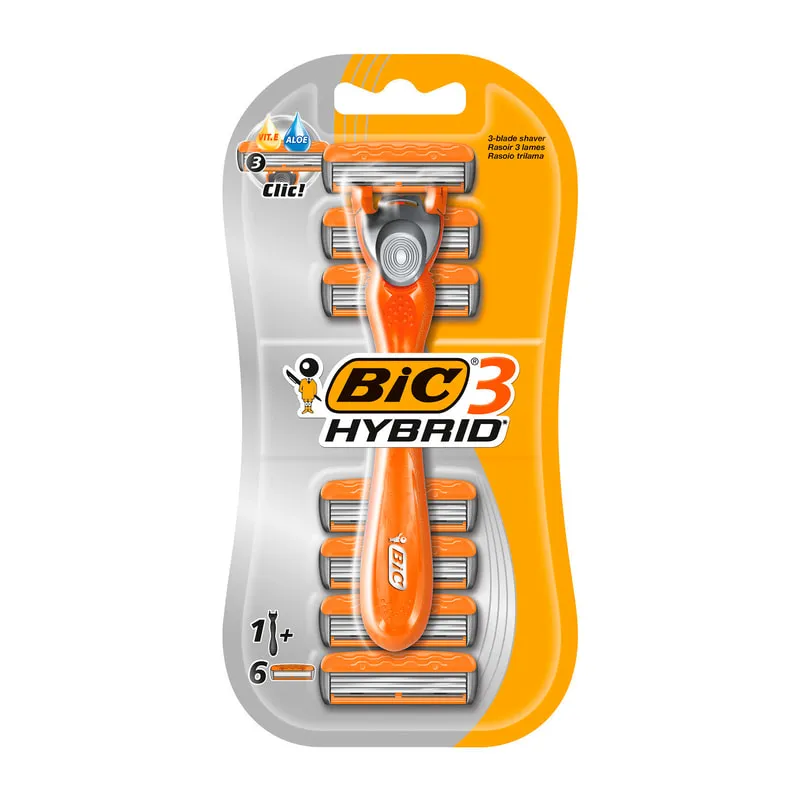 Men's Disposable Razors  3 Hybrid 6pcs
