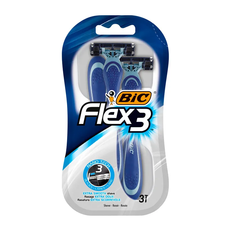Men's Disposable Razors  Flex 3 3pcs