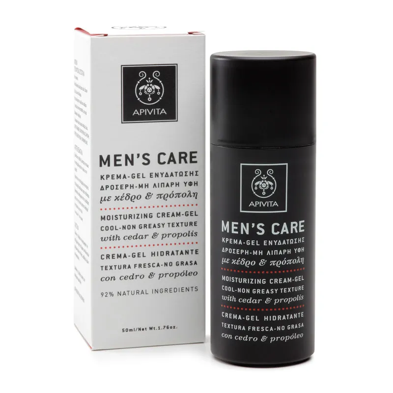 Mens Care Cream Gel with Cedar & Propolis