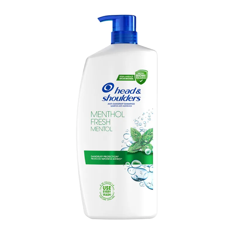 Menthol Fresh Anti-Dandruff Shampoo, Up To 100% Dandruff Free