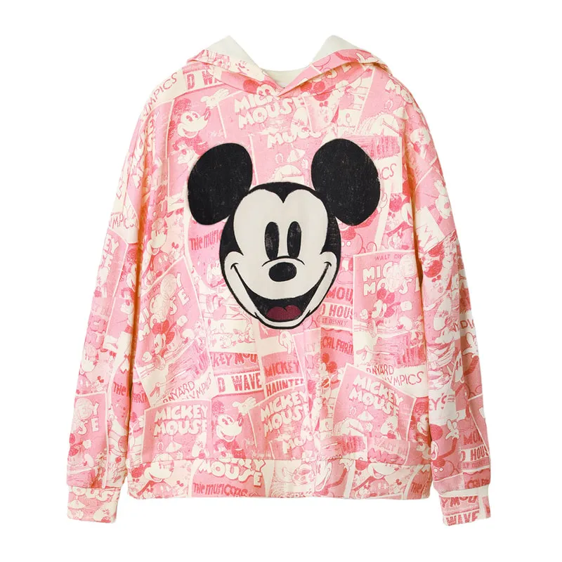 Mickey print sweatshirt