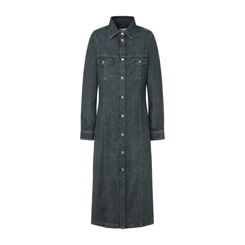 Φόρεμα midi  Denim