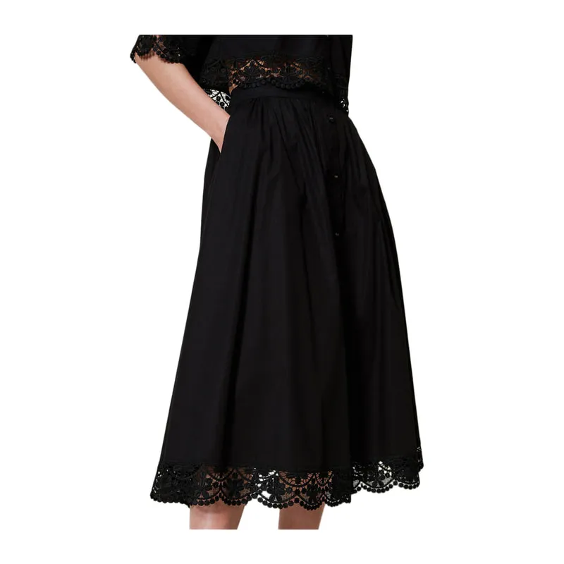 Womens midi skirt