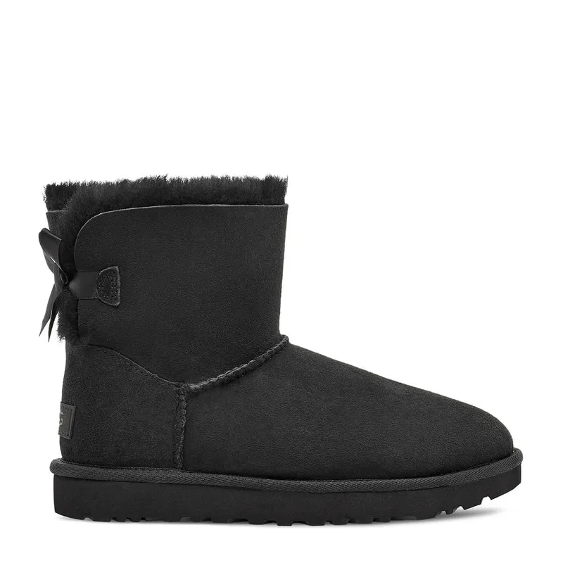 Women's Mini Bailey Bow II suede ankle boots