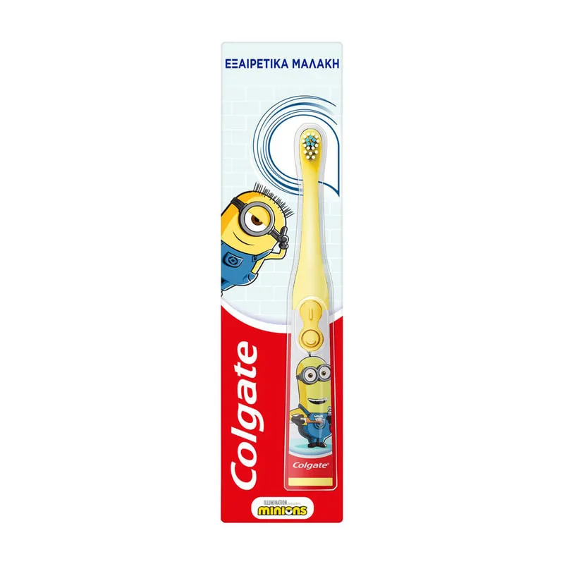Παιδική Minions Πολύ Μαλακή Οδοντόβουρτσα Μπαταρίας