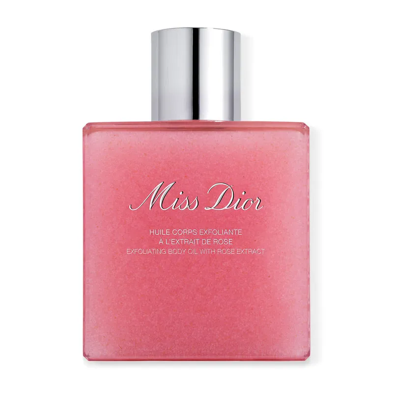 Miss Dior Exfoliating Body Oil with Rose Extract Exfoliating Shower Oil