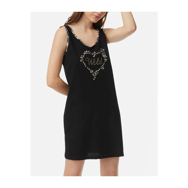 Mocha sleeveless nightgown