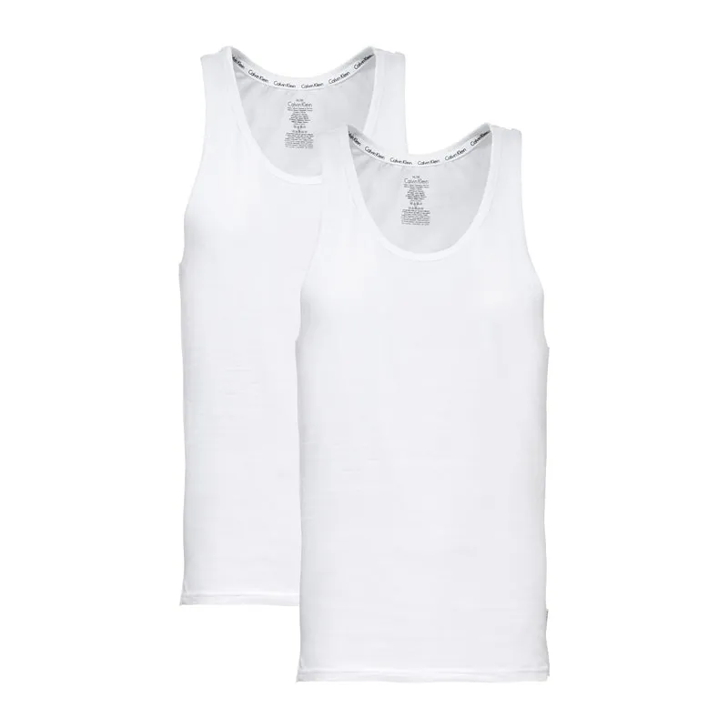 Modern cotton sleeveless vest 2 pack