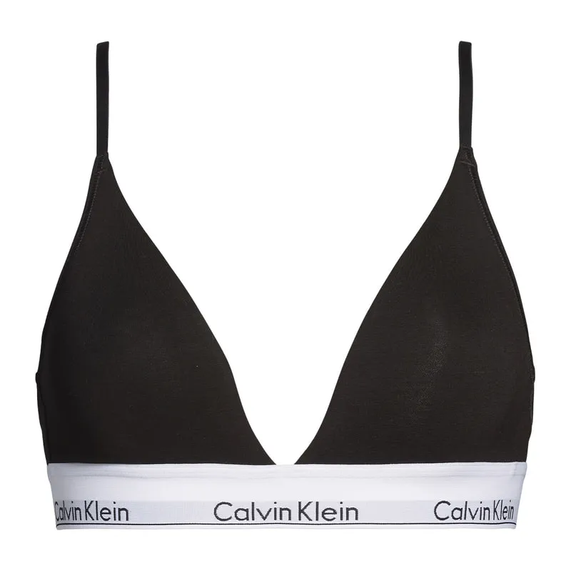 Modern cotton triangle bra