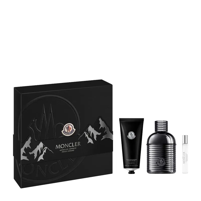 Moncler Set Sunrise Pour Homme Eau de Parfum & Shower Gel & Mini