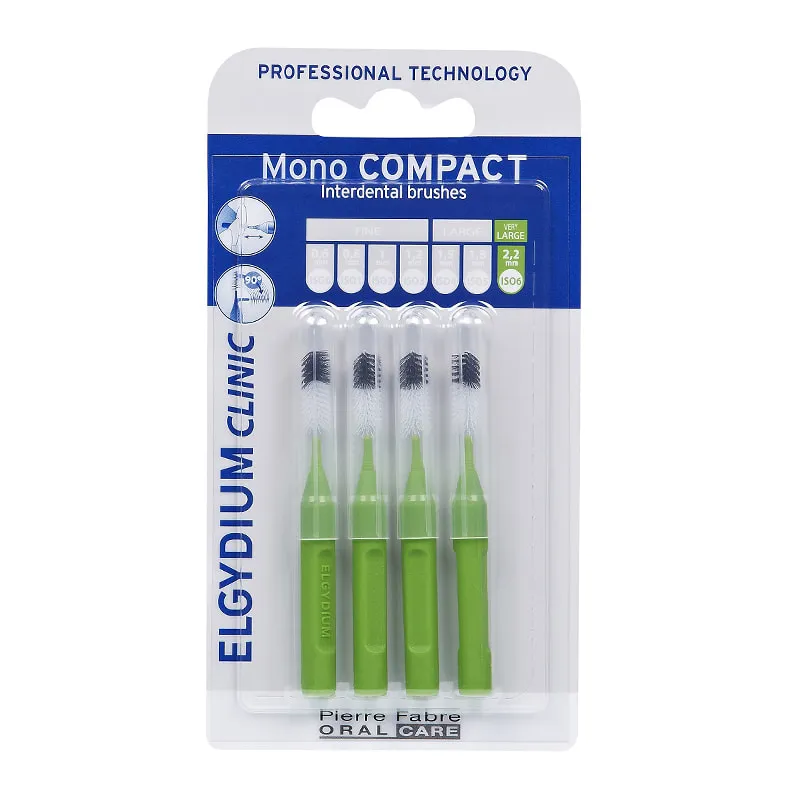 Μεσοδόντιο Βουρτσάκι  Monocompact Green 1,1mm