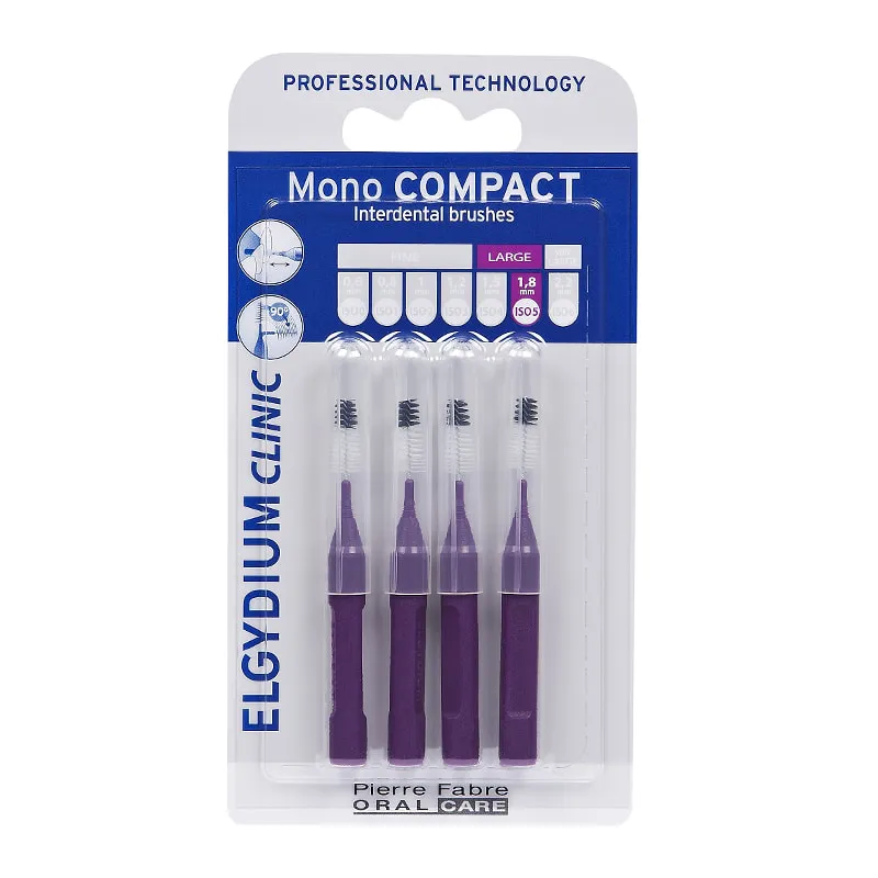 Μεσοδόντιο Βουρτσάκι  Monocompact Purple 0,8mm