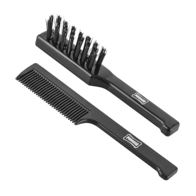 Moustache Comb and Brush