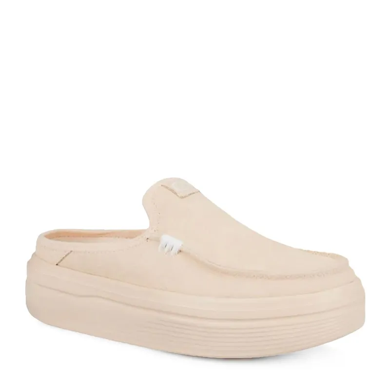 Women's leather mules