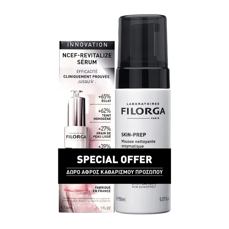 Ncef-Revitalize Serum & Foam Cleanser Free Gift