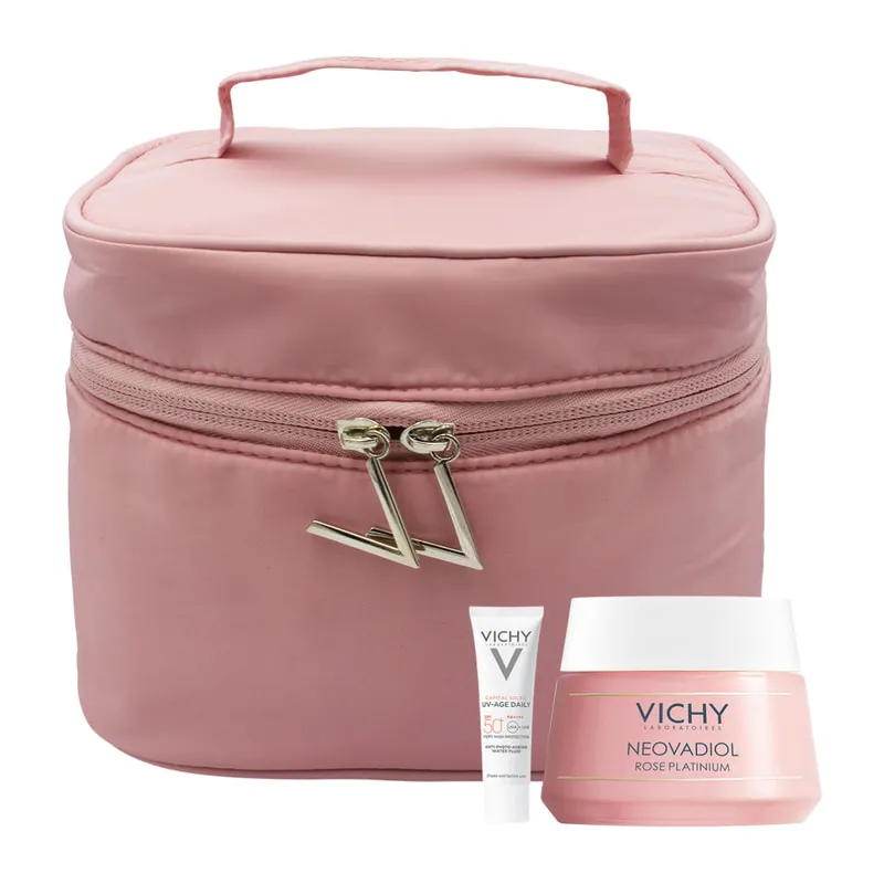 Neovadiol Rose Platinium Daily Cream & Gift Face Sunscreen & Beauty Pouch