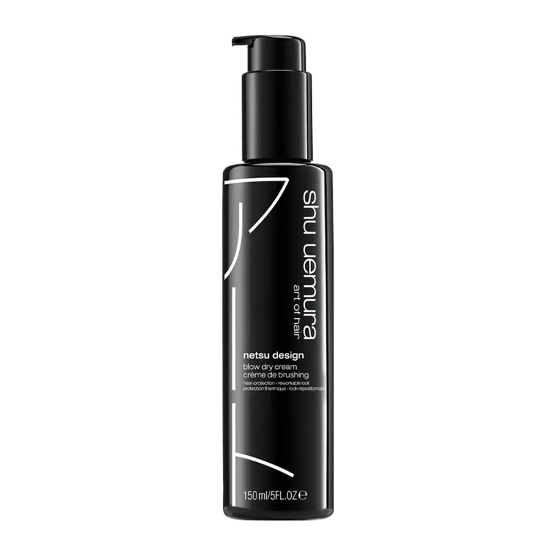 Netsu Design Blow Dry Heat-Protective Hair Styling Cream That Enables Re-Touchable Looks With A Natural Feel Effect