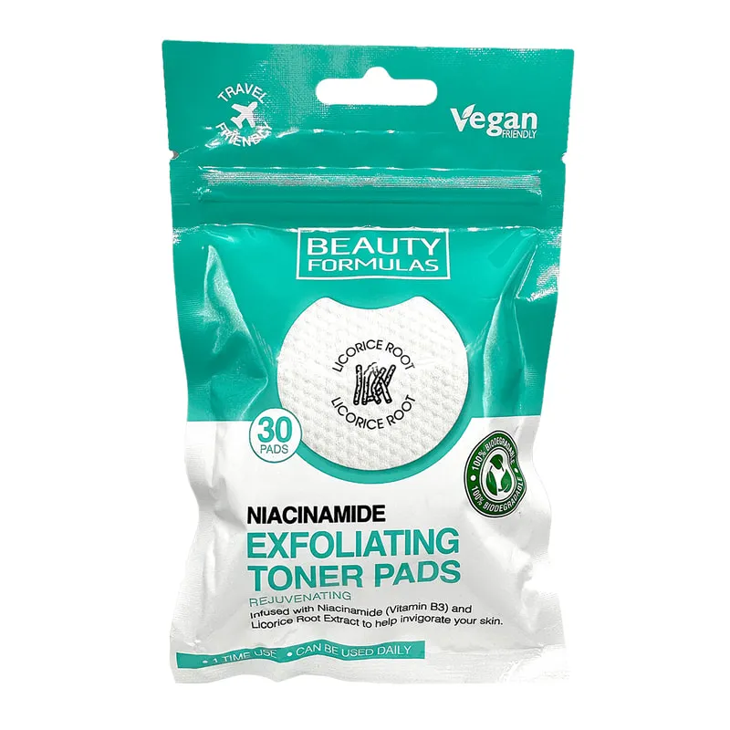 Niacinamide Exfoliating Toner Facial Pads
