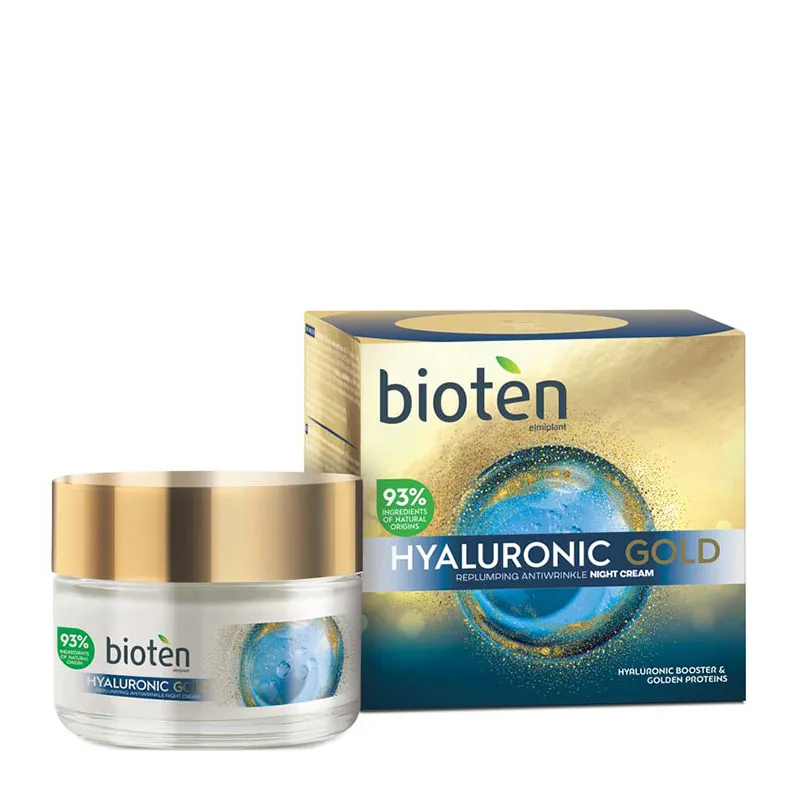 Night Cream Hyaluronic Gold