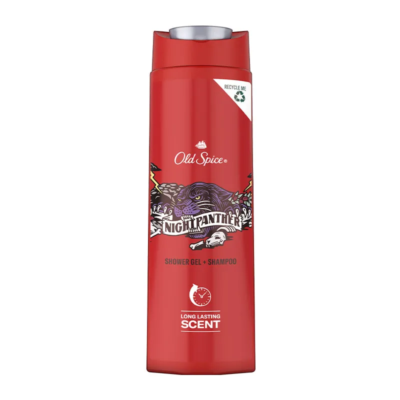Night Panthers Shower Gel & Shampoo For Men