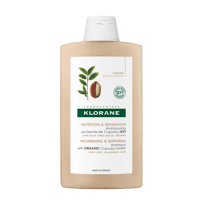 Nourishing and Repairing Shampoo with Organic Cupuacu Butter