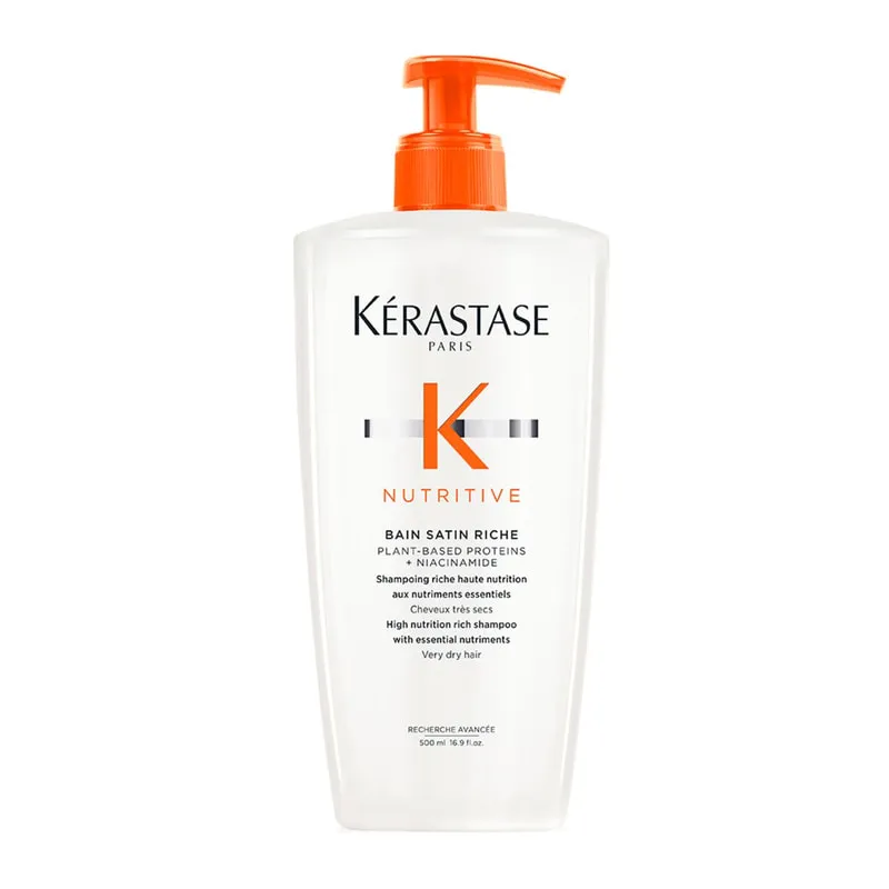 Nutritive Refillable Bain Satin Riche High Nutrition Rich Shampoo