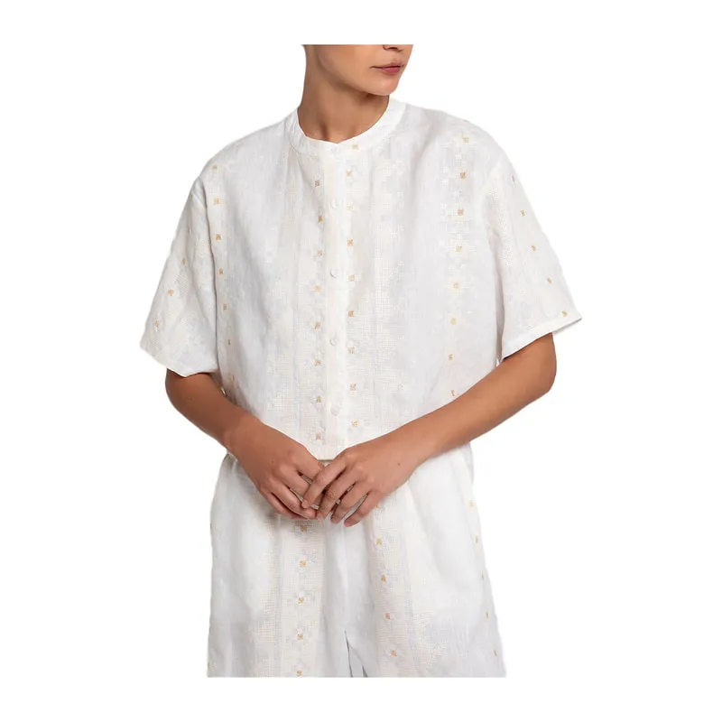 Womens crop shirt