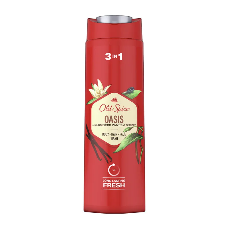 Oasis Shower Gel & Shampoo For Men