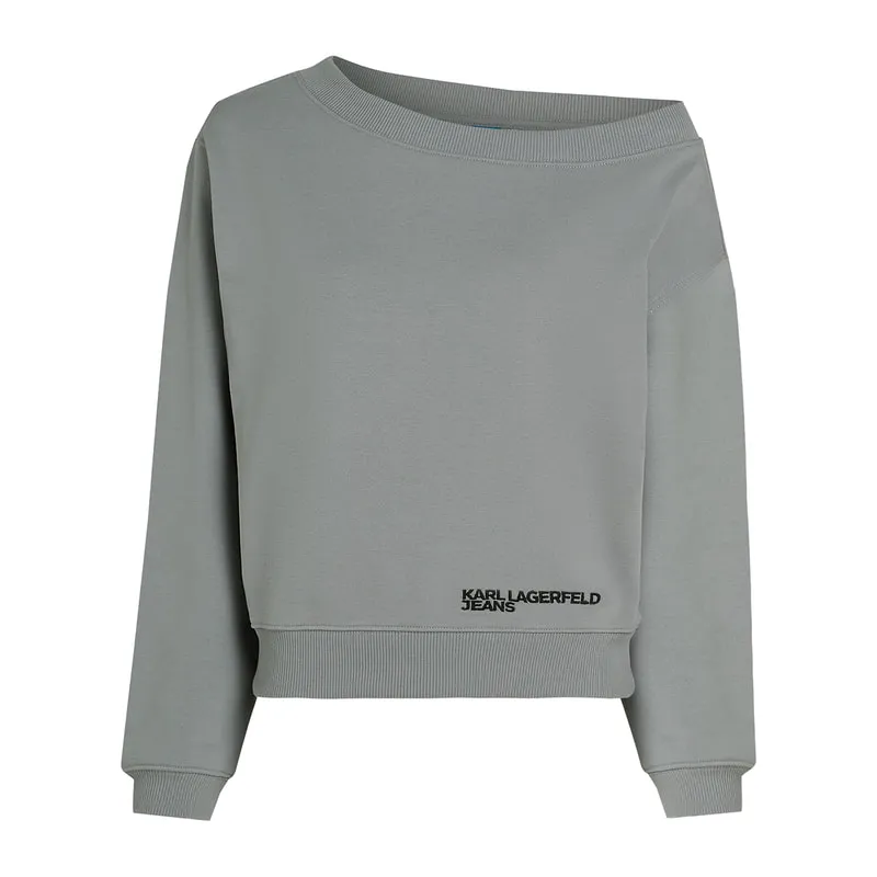 Off-shoulder Sweatshirt