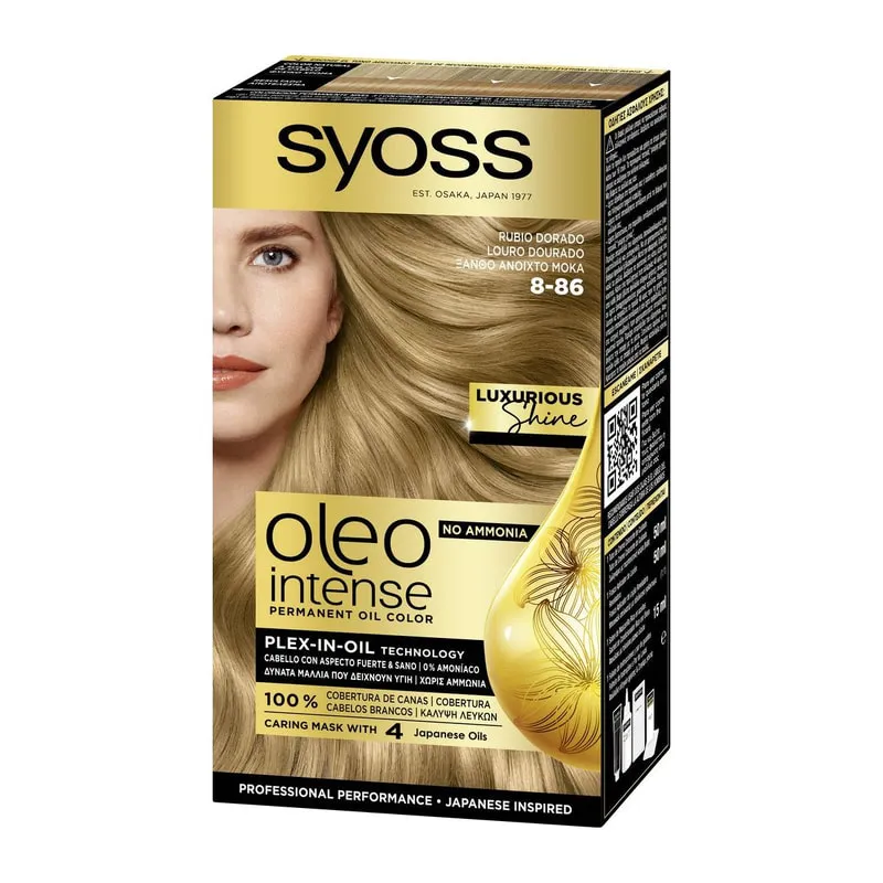 Oleo Intense Permanent Color 8-86 Golden Blond
