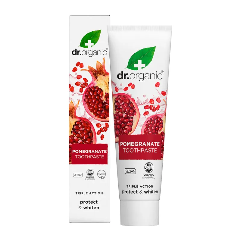 Organic Pomegranate Toothpaste