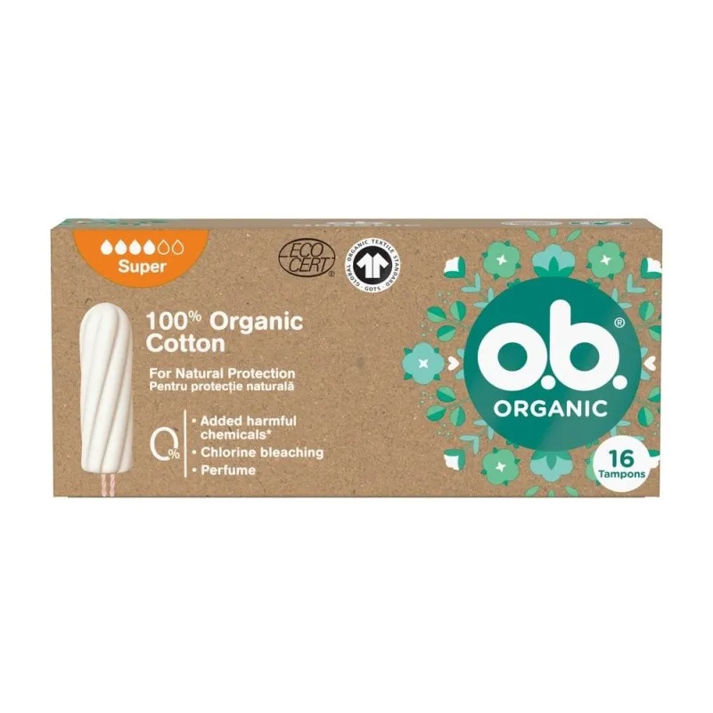 Organic Super 16 Ταμπόν