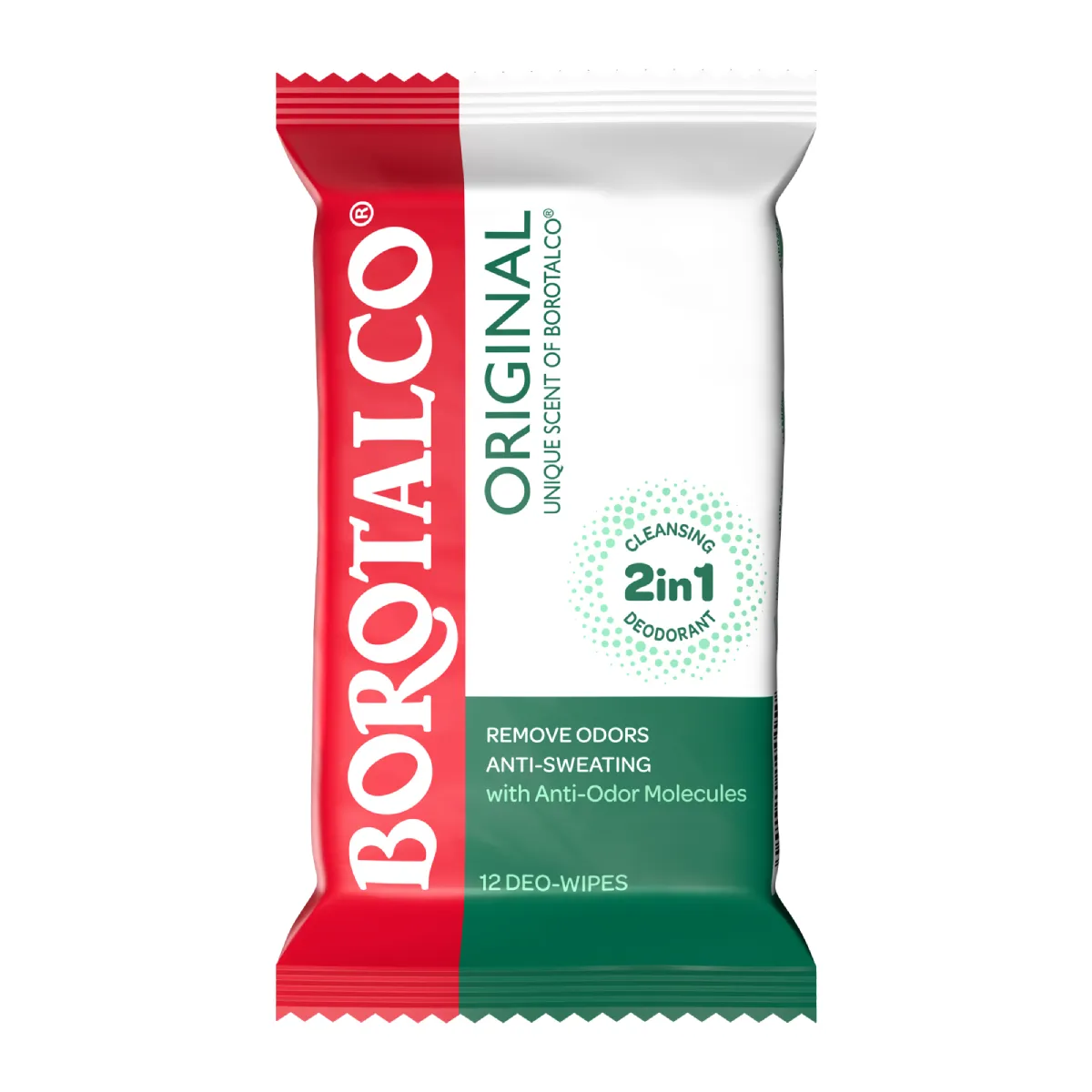 Deo Wipes Original 2 in 1