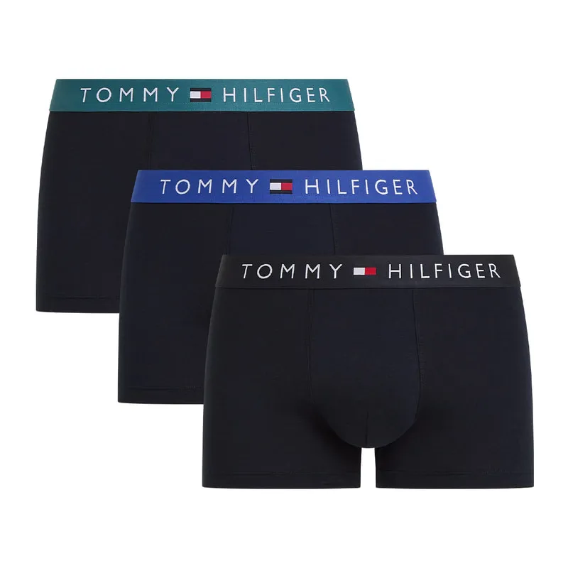 3-pack original logo waistband trunks