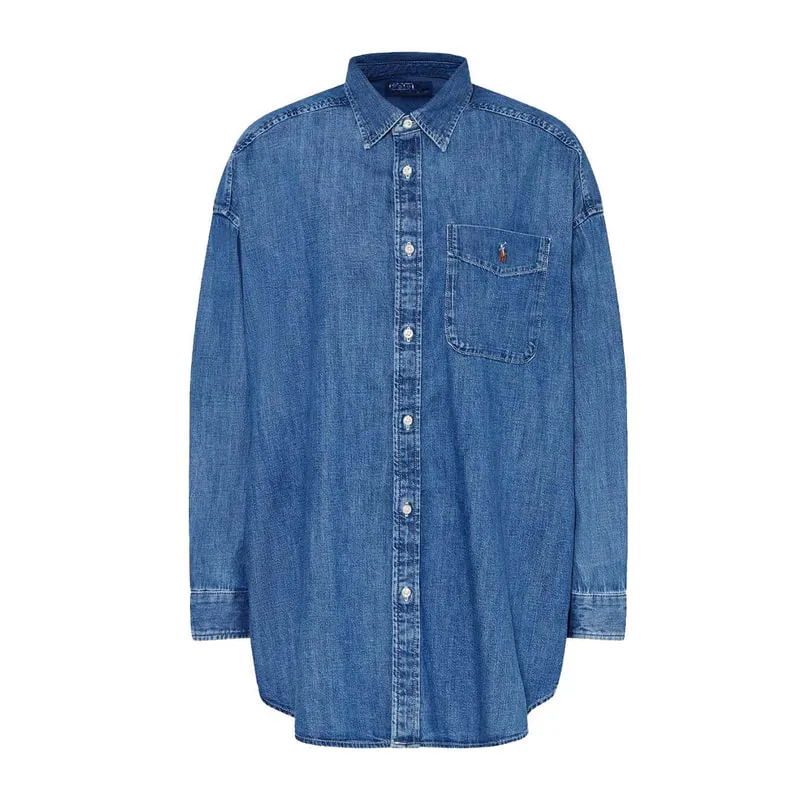 Oversized Shirt with Pony signature