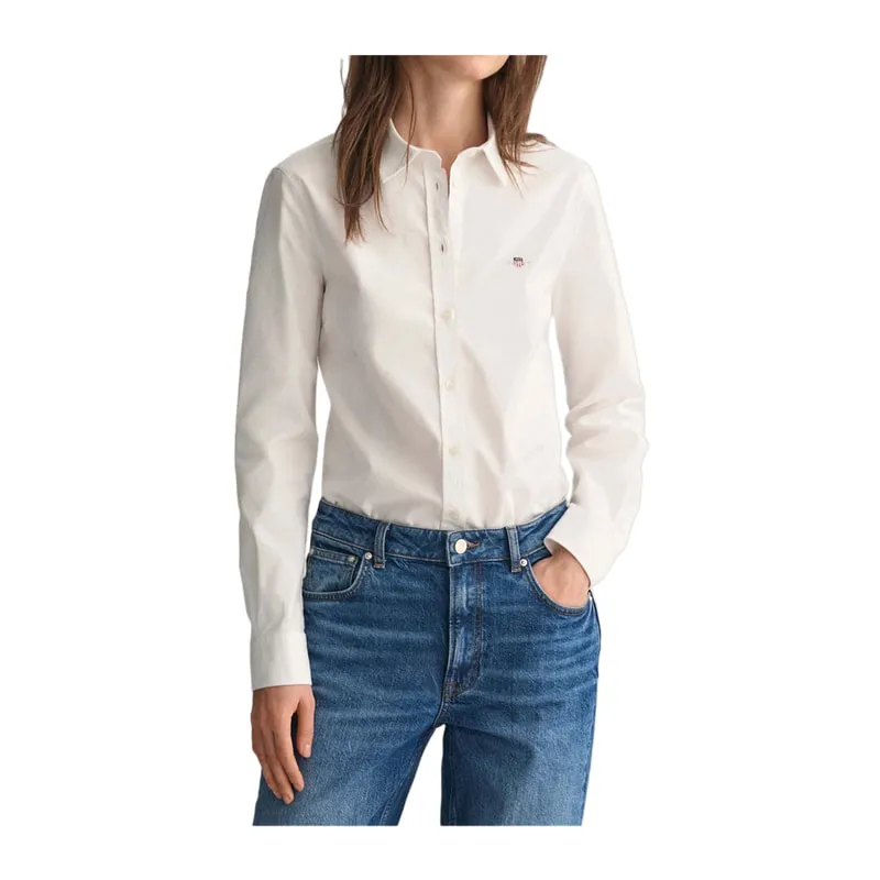 Oxford shirt with logo