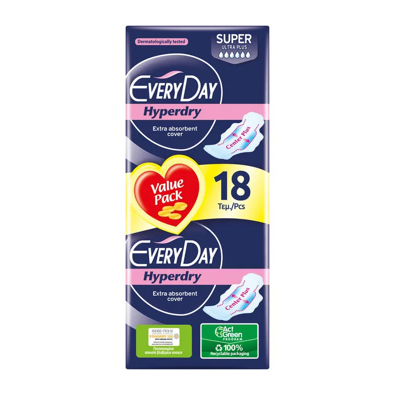 Pads Hyperdry Super Ultra Plus Value Pack
