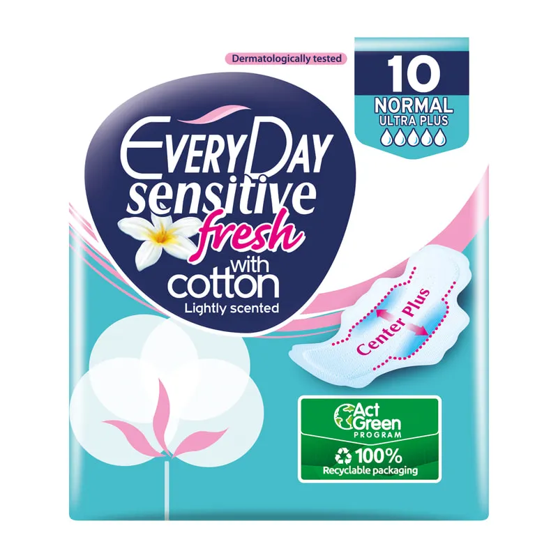 Pads Sensitive Fresh Normal Ultra Plus