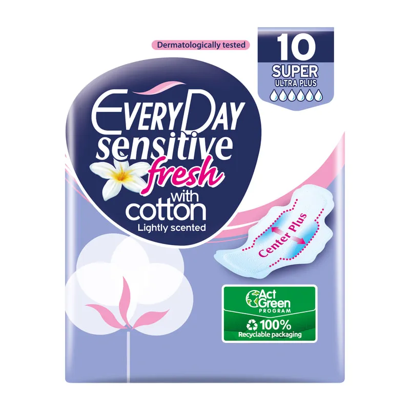 Pads Sensitive Fresh Super Ultra Plus