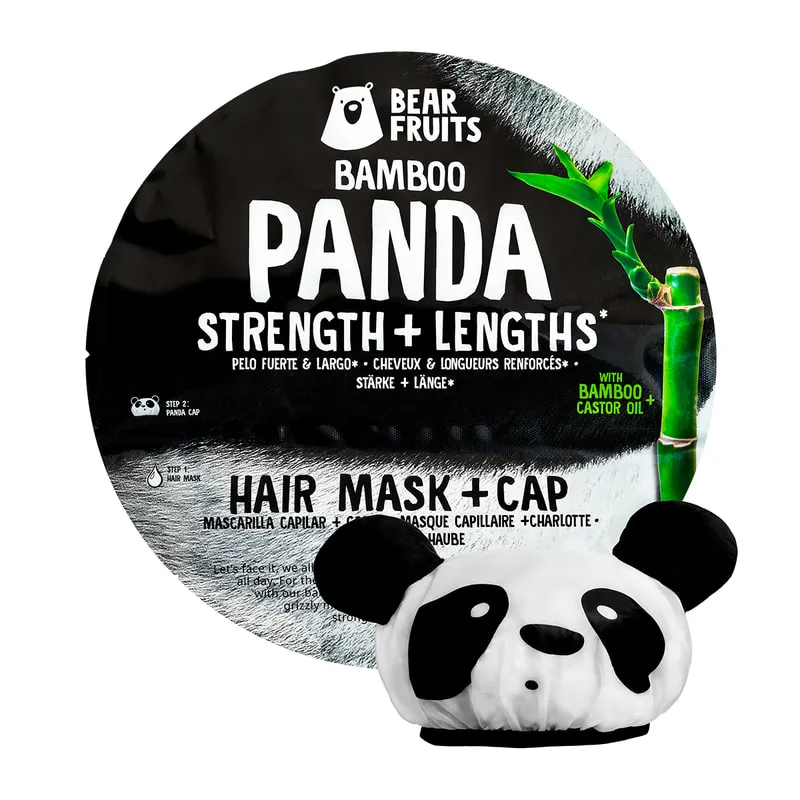 Panda Strenght Hair Mask & Cap