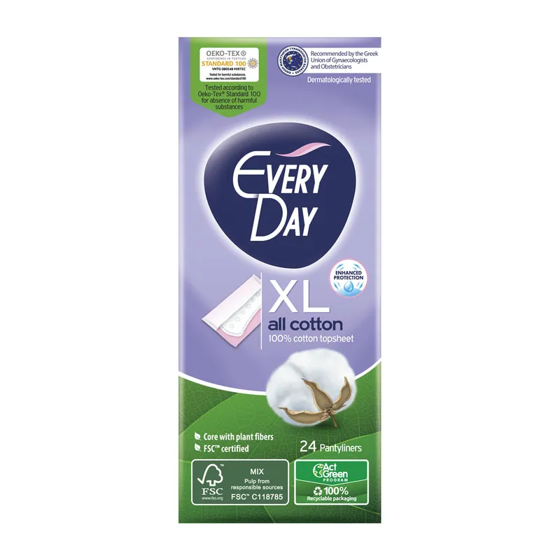 Pantyliners All Cotton Extra Long