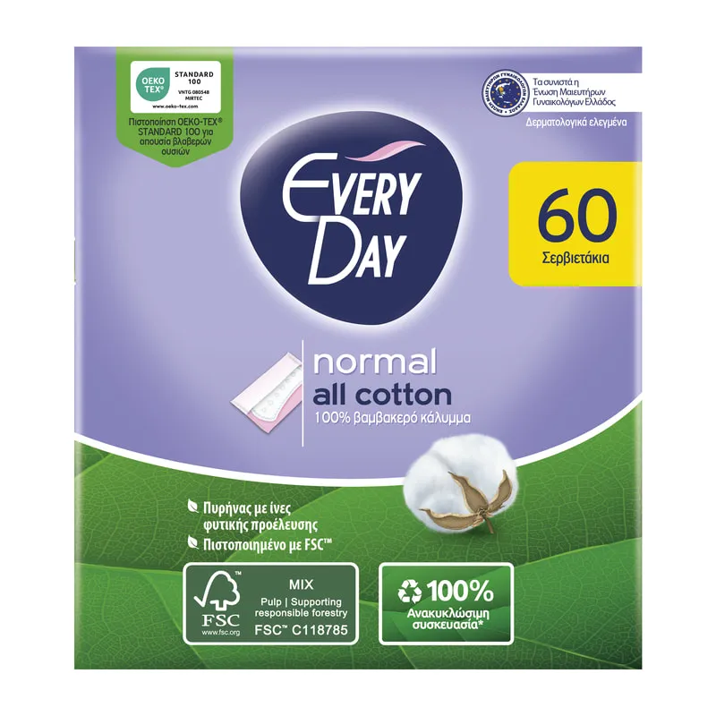 Pantyliners  All Cotton Normal