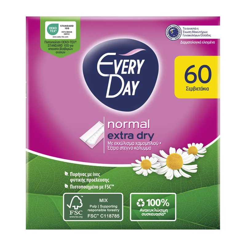 Pantyliners  Extra Dry Normal
