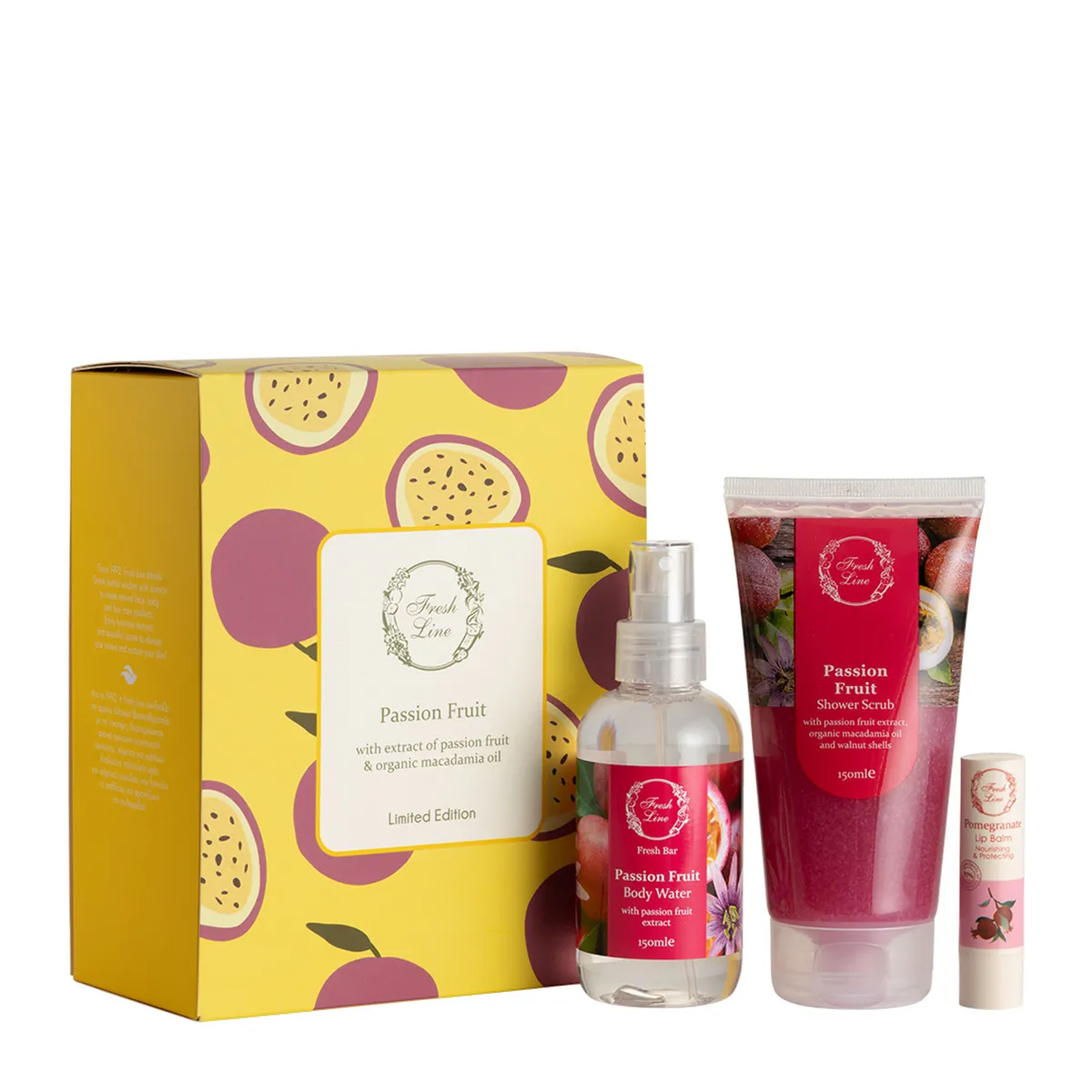 Passion Fruit Body & Lip Care Set