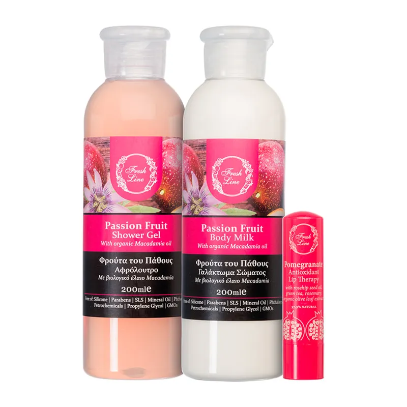 Passion Fruit  Body Care Set 3pcs.
