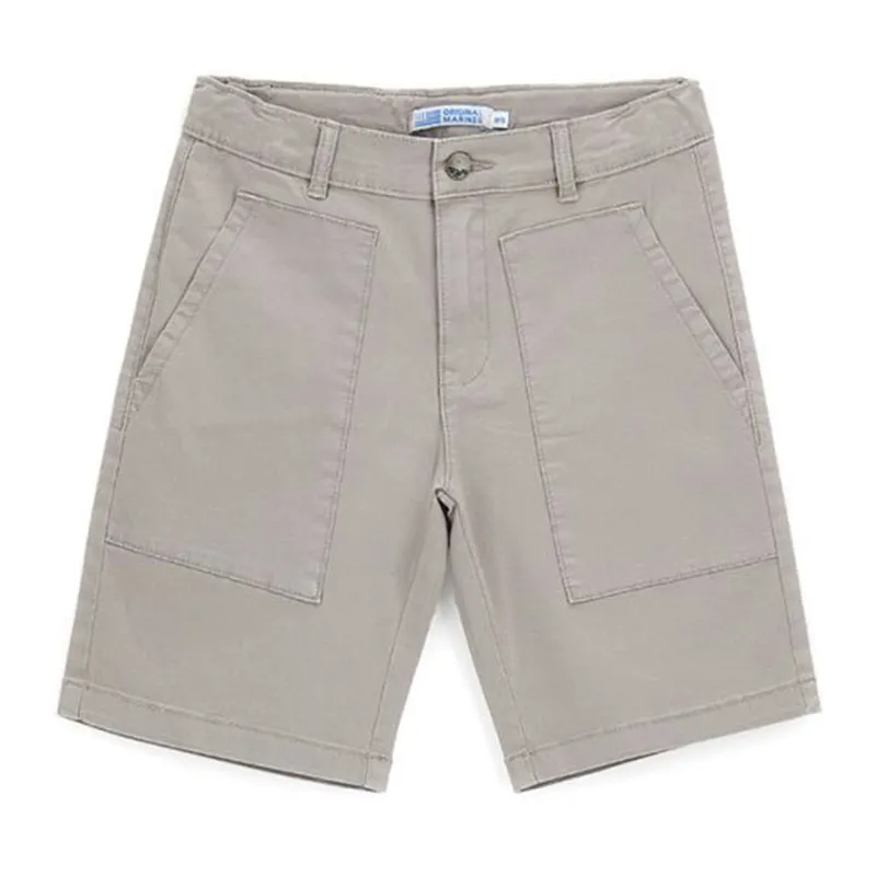Bermuda shorts with patch pockets