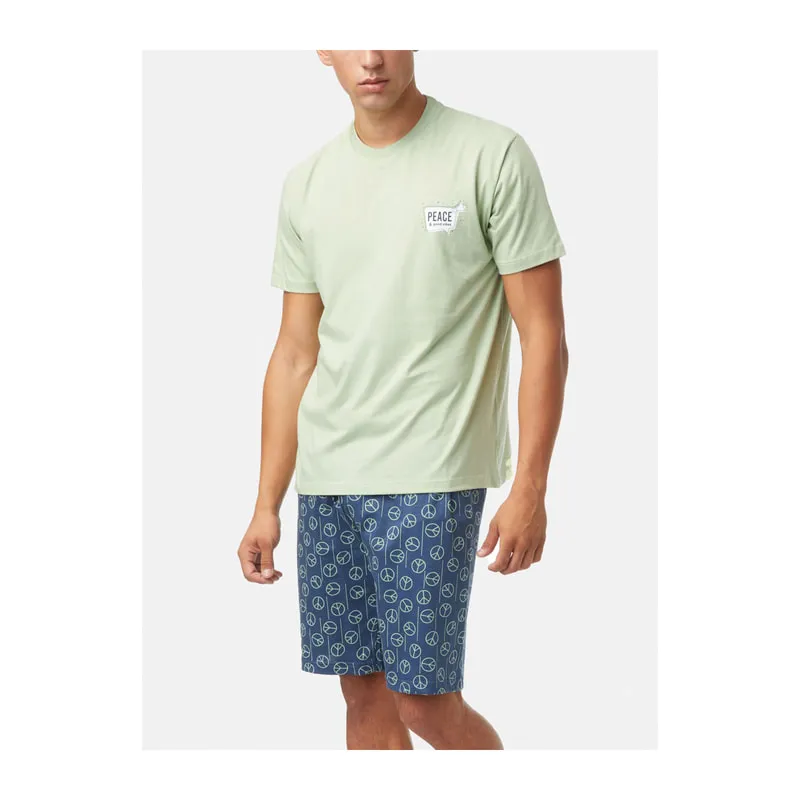 Peace short sleeve pyjama set
