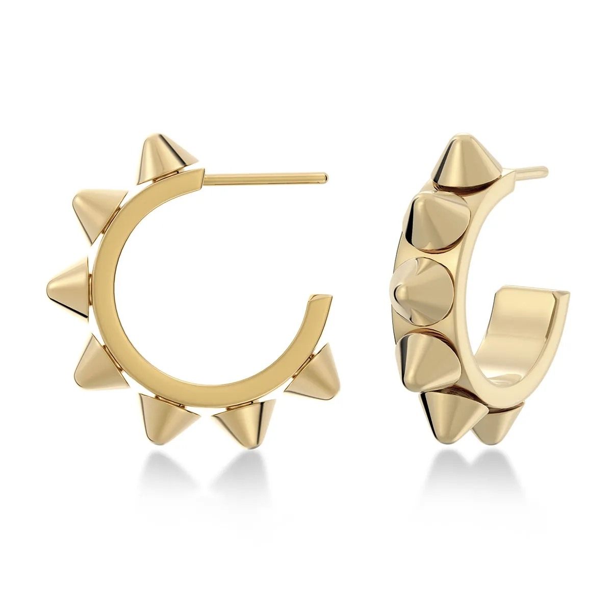 Women's Peak Creoles S earrings