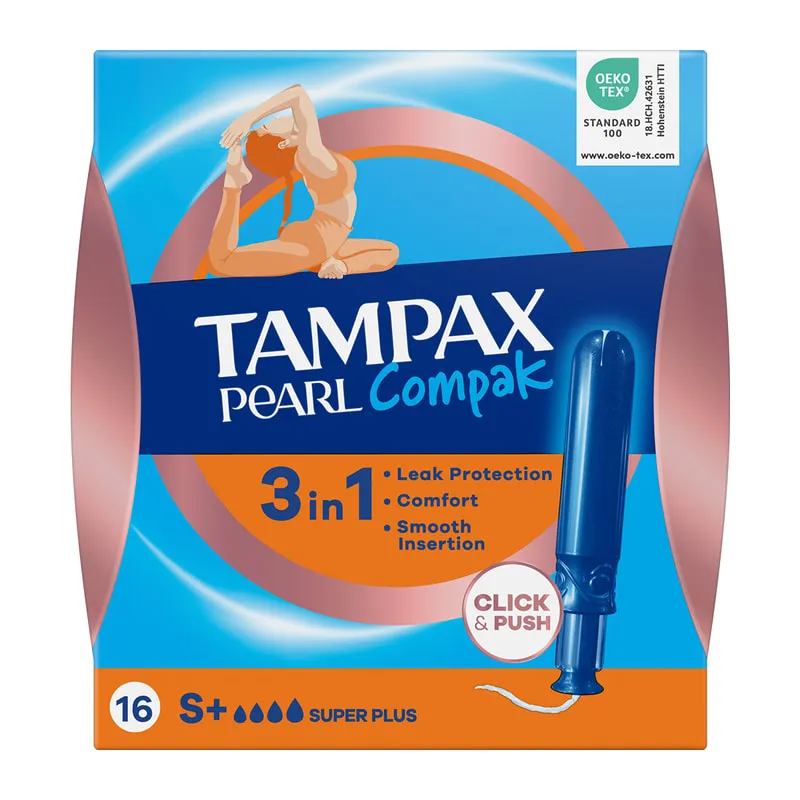 Pearl Compak Super Plus Ταμπόν Με Απλικατέρ x16